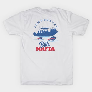 Bills Mafia...By Land, By Air, By Sea - White T-Shirt